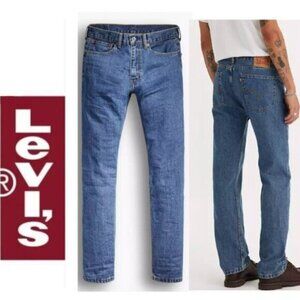 Levi's Straight Leg Blue Jeans Size 40